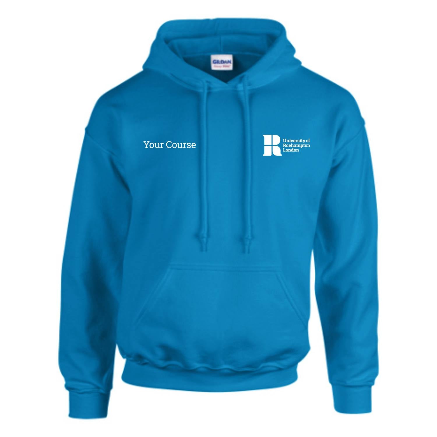 Course Name Front Print Hoodie