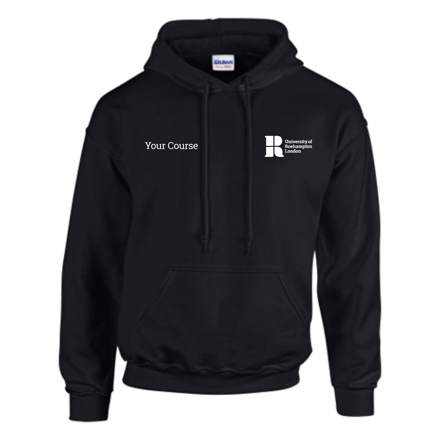 Course Name Front Print Hoodie