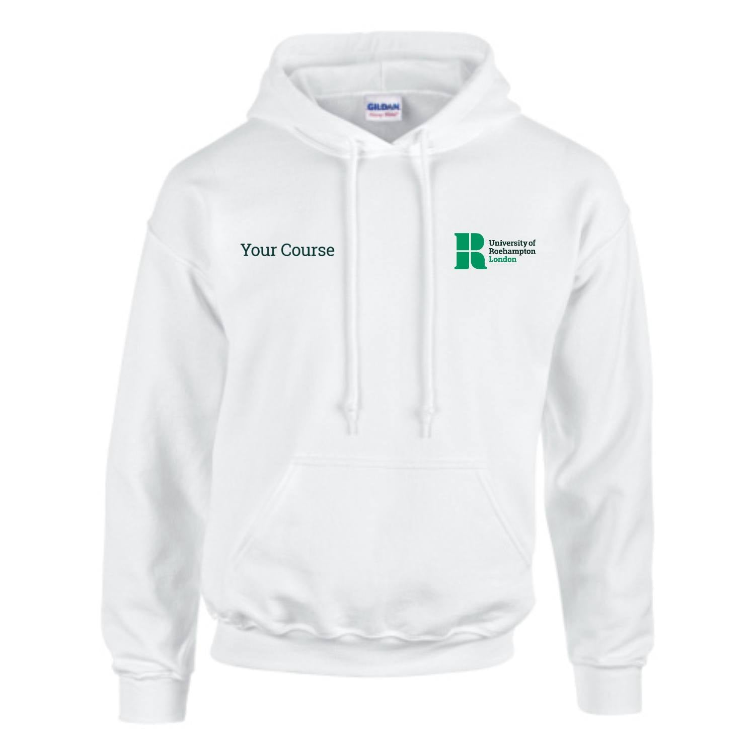 Course Name Front Print Hoodie