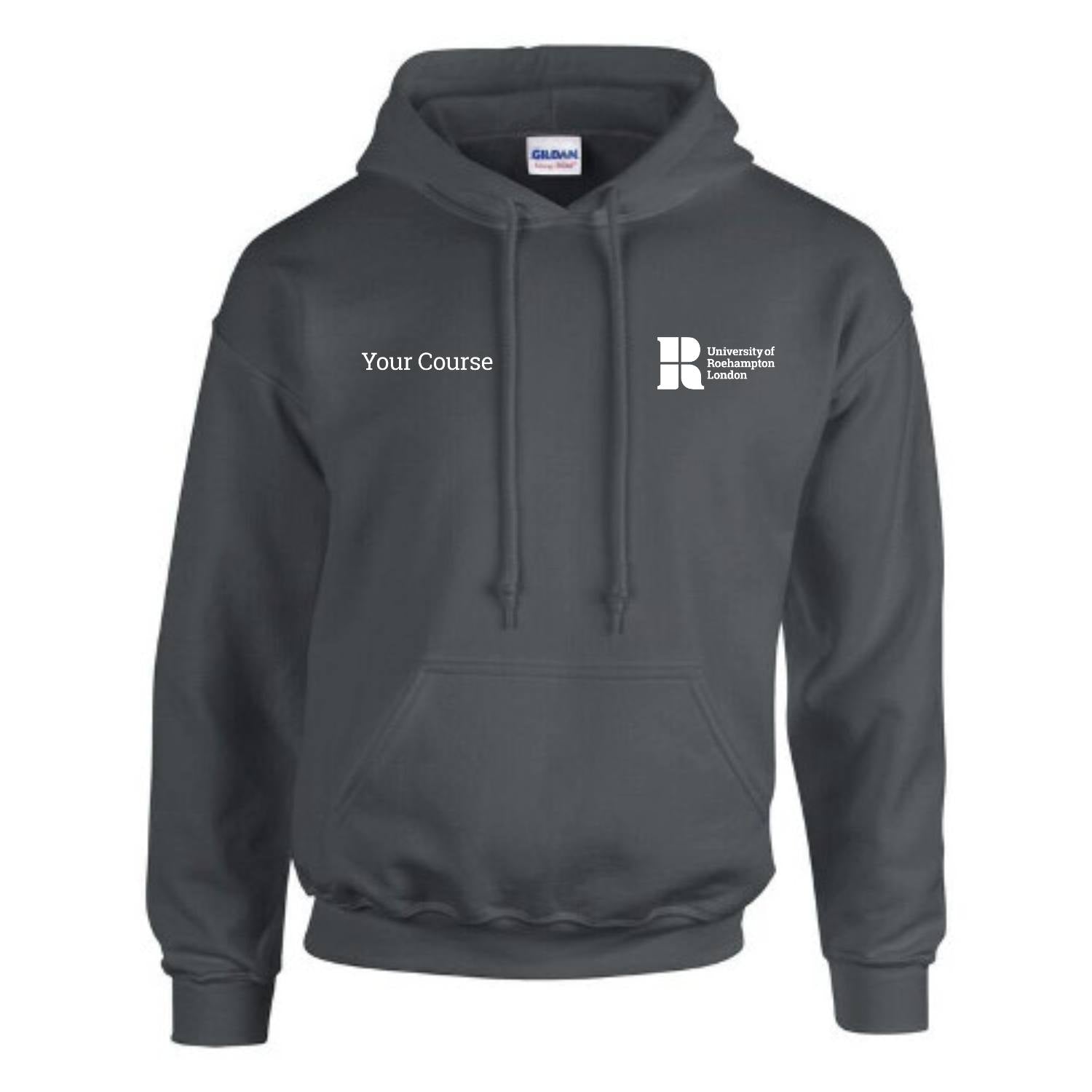 Course Name Front Print Hoodie